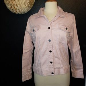 Nwot Pink jean jacket